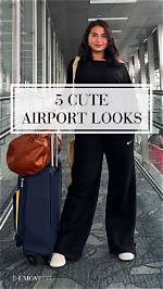 Airport Outfit Ideas: Dress to Impress While Traveling