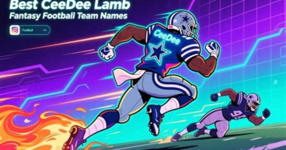 Best Fantasy Football Team Names for Ceedee Lamb Fans