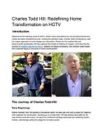 Charles Todd Hill: the Journey of Mr. Flip It