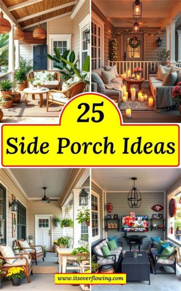 Discover Top Side Porch Ideas & Inspiration - Get Started Now!