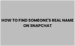 Finding Julia's Real Name on Snapchat: What You Need to Know About This Common Search