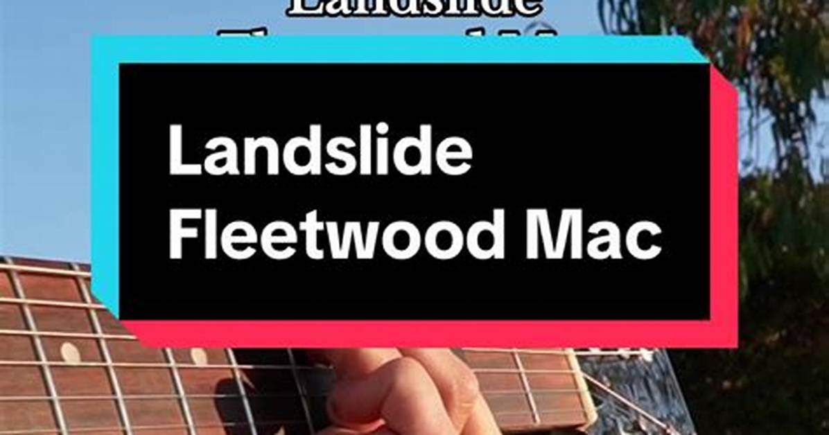 Learn Fleetwood Mac's Landslide on Guitar