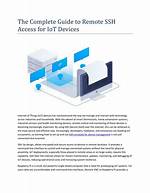 Secure Iot Access: Ssh Remote Access Guide & Best Practices