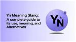 Unpacking 'Yn Meaning Slang': Your Guide to Online Language Today