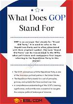 What Does Gop Stand for? Unpacking a Key Political Term